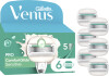 Venus - Gillette Venus Pro Comfortglide Sensitive Barberblade - Greenwhite 