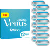 Venus - Gillette Venus Smooth Barberblade Til Kvinder - Bluewhite - 12 Stk