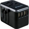 Verbatim - Universal Travel Adapter Uta-04 Pd61Wqc 3Xusb 2Xtype-C