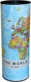 Verdenskort Puslespil - 1000 Brikker - Map Of The World Puzzle
