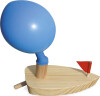Vilac - Legetøjsbåd - Ballondreven - Træ
