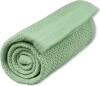 Vinter Bloom - Filt Soft Grid Blanket Eco Dew Green
