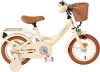 Volare - Ashley 12 Børnecykel - Med Kurv Og Støttehjul - Creme