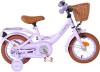Volare - Ashley 12 Børnecykel - Kurv Og Støttehjul - Pastel Lilla