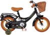 Volare - Ashley 12 Børnecykel - Med Kurv Og Støttehjul - Sort