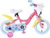 Volare - Gurli Gris Cykel - 12 Tommer - Støttehjul Og Kurv - Pink