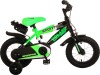 Volare - Børnecykel Med Støttehjul - 12 - Sportivo - Neon Grøn