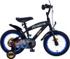 Volare - Børnecykel Med Støttehjul - 14 Tommer - Batman - Blå