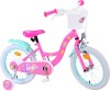 Barbie - Cykel Med Støttehjul Til Børn - 16 - Pink - Volare