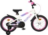 Volare - Lily Cykel - 16 Tommer - Støttehjul - Hvid