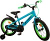 Rocky - Børnecykel Med Støttehjul - 16 - Grøn - Volare