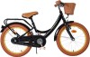 Volare - Ashley 18 Børnecykel - Med Kurv Og Bagagebærer - Sort