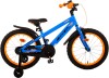 Rocky - Børnecykel Med Støttehjul - 18 - Blå - Volare