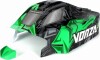 Vorza Buggy Vb-2 Flux Buggy Painted Body Green - Hp160416 - Hpi Racing