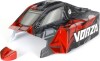 Vorza Buggy Vb-2 Flux Buggy Painted Body Red - Hp160415 - Hpi Racing