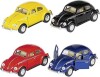 Vw Boble Modelbil Klassisk Pull-Back I - Goki - Assorteret