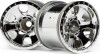 Warlock Wheel Chrome 22In2Pcs - Hp106722 - Hpi Racing