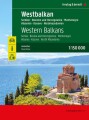 Western Balkans Road Atlas Freytag Berndt 1 150 000