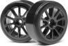 Wheel And Tire Set 2Pcs Dc - Mv22766 - Maverick Rc
