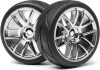 Wheel And Tire Set 2Pcs Tc - Mv22768 - Maverick Rc