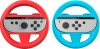 Wheel Duo Pack Til Nintendo Switch Ii - 2 Rat Til Joy-Con I Rød Og Blå