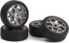 Wheelstires Assembled 4Pcs - 548127 - Blackzon