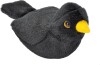 Wild Republic - Solsort Bamse - Med Lyd - 18 Cm