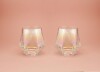 Winkee - Diamond Glasses Set Of 2 - Glas