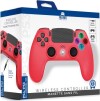 Wireless Controller For Ps4 With 3 5Mm Jack Slot - Led - Red