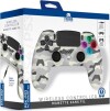 Wireless Controller For Ps4 With 3 5Mm Jack Slot - Led-White Camo