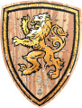 Woodylion-Skjold