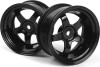 Work Meister S1 Wheel Black 26Mm 6Mm Os2Pcs - Hp160525 - Hpi Racing