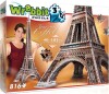 Wrebbit 3D Puzzle - Eiffeltårnet 3D Puslespil - 816 Brikker