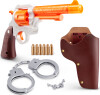 Zuru X-Shot - Cowboy Pistol Og Håndjern Legetøj Sæt - Lys Og Lyd