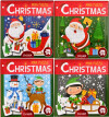Xmas Mini Puslespil Asst 24 Stk