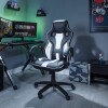 X-Rocker - Maverick - Kontor Og Gaming Stol - Sort Hvid