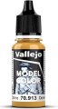 Vallejo - Model Color - Yellow Ochre Mat - 17-18 Ml - 70913