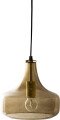 Bloomingville - Yuser Pendel Lampe - Brun - Glas