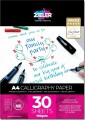 Zieler Kalligrafiblok A4 30 Ark 100 G