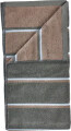 Zone Denmark - Sauna Håndklæde 100X50 Cm - Olivengrøn Taupe Blå Dis
