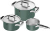 Zwilling - Pure Gryde- Og Pandesæt 3-Dele - Grøn