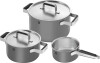 Zwilling - Pure Gryde- Og Pandesæt - Grå - 3-Dele
