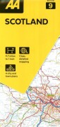 Aa Road Map Britain 9 Scotland