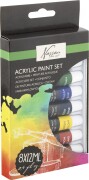 Nassau Fine Art - Akrylmaling Gavesæt - 8 X 12 Ml