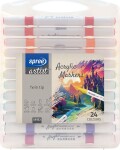 Akryl Twin Markers Tusser - 24 Stk - Spree