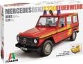 Italeri - Mercedes Benz G230 Eeuerwehr Bil Byggesæt - 1 24 - 3663
