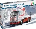 Italeri - Scania 143H Streamline 6X2 Lastbil Byggesæt - 1 24 - 3944