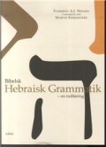 bibelsk hebraisk grammatik - bog