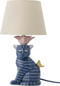 Bloomingville - Eri Bordlampe - Blå - Stentøj Keramik