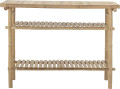 Bloomingville - Sole Sidebord - Natur - Bambus - Udendørs